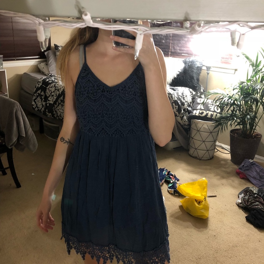 Blue summer dress